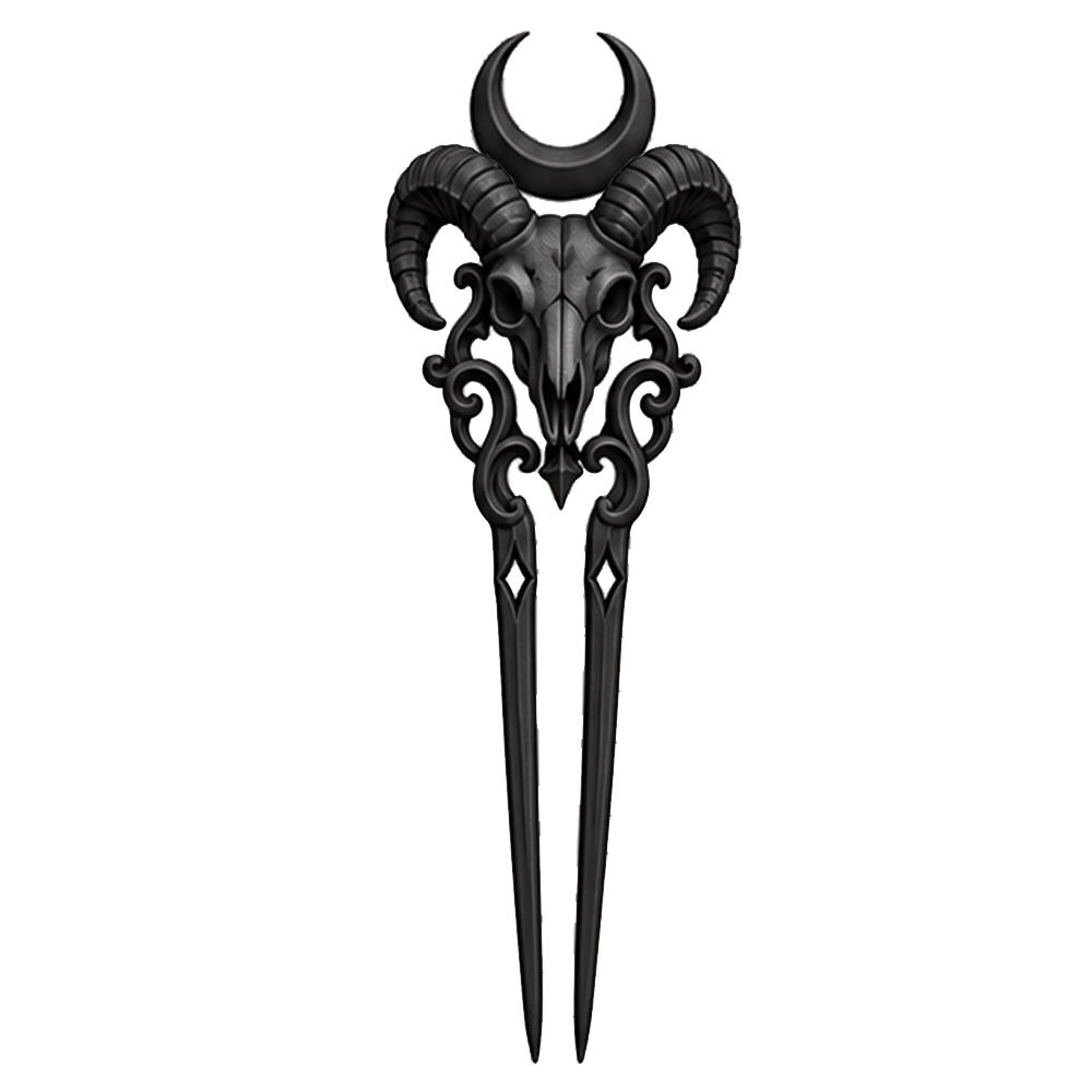 Gothic Hair Pins Forks