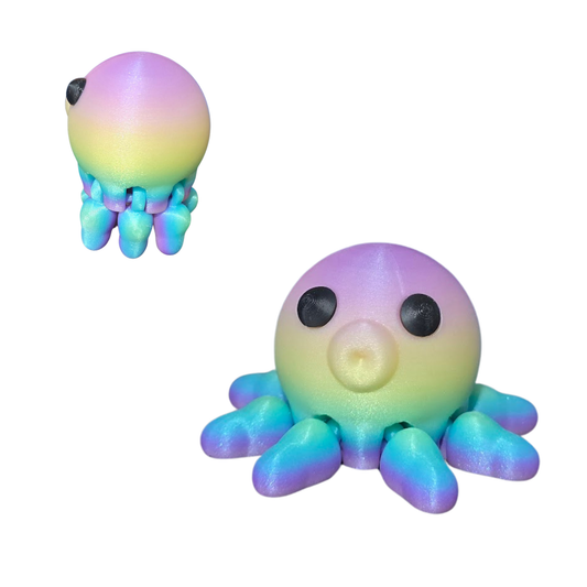 Octopus Rainbow Flexi Toy